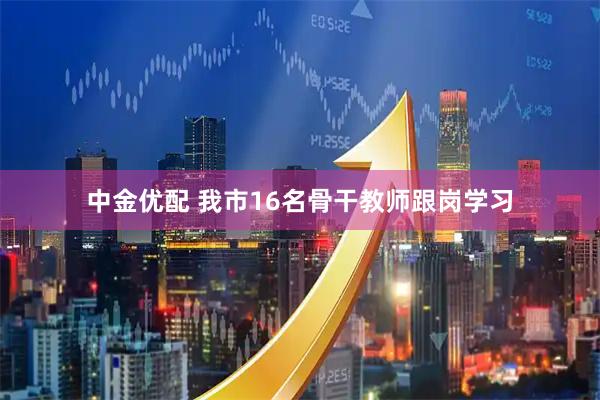 中金优配 我市16名骨干教师跟岗学习